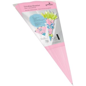 Goldbuch Juego de manualidades de conos escolares Mariposas de cartón ondulado 68 cm