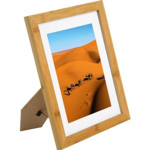 Marco de madera Bambú 20x25 cm