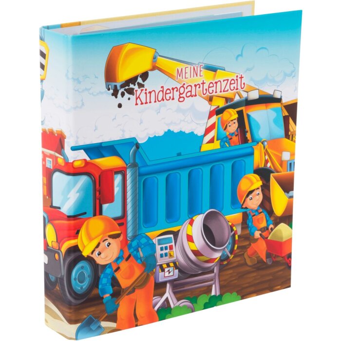 Carpeta colectiva del jardín de infancia a4 Obra de construcción