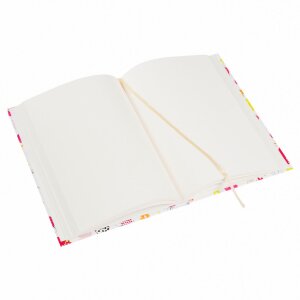 Cuaderno A5 en blanco Fresas
