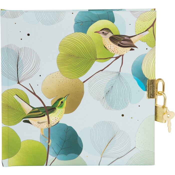 Agenda Ginkgo Pájaro 16,5x16,5 cm