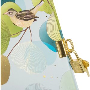 Agenda Ginkgo Pájaro 16,5x16,5 cm