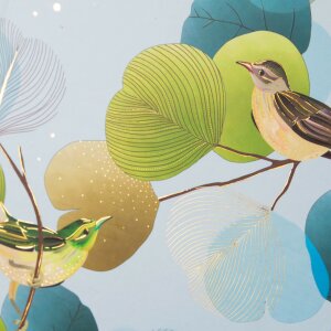 Agenda Ginkgo Pájaro 16,5x16,5 cm