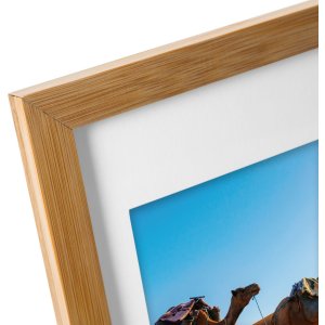 Marco de madera Bambú 20x30 cm