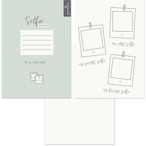 Cuaderno de fotos Selfie 18,5x23 cm