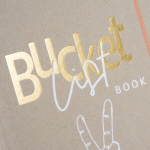 Goldbuch Photo Notebook Bucket List 18,5x23 cm 50 páginas blancas punteadas