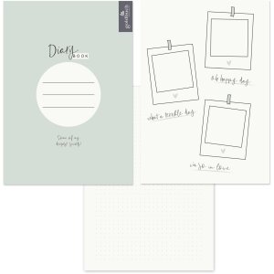 Diario cuaderno de fotos 18,5x23 cm