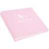 Goldbuch álbum bebé cigüeña rosa 25x25 cm 60 páginas blancas
