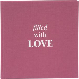 Goldbuch álbum de fotos Linum 2.0 fucsia 25x25 cm 60 páginas blancas