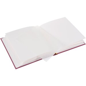 Goldbuch álbum de fotos Linum 2.0 fucsia 25x25 cm 60 páginas blancas