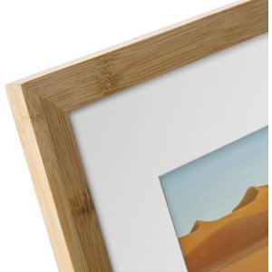 Marco de madera Bambú 30x40 cm