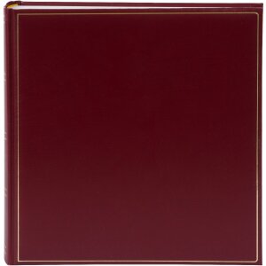 Goldbuch Álbum de Fotos Jumbo Classic burdeos 30x31 cm 100 páginas blancas