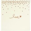 Goldbuch álbum de boda Raining Hearts melocotón 30x31 cm 60 páginas blancas