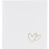 Goldbuch xl álbum de boda Cuori 30x31 cm 100 páginas blancas