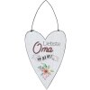 Cartel texto 12x18 cm multicolor 6Y4151
