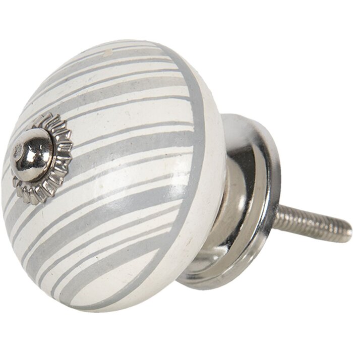 Pomo Ø 4 cm blanco 64700