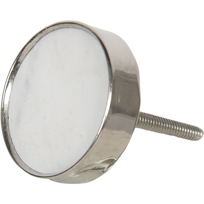 Pomo Ø 4 cm blanco 64697