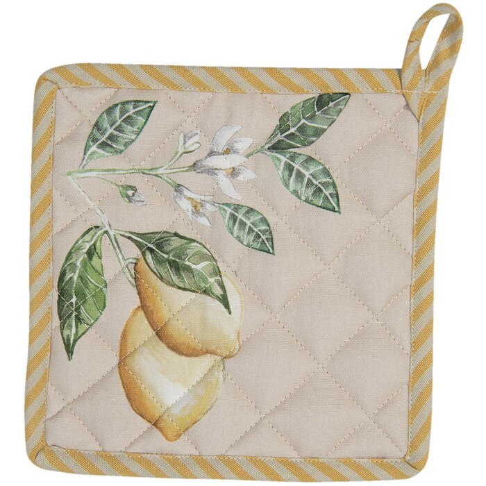 Salvamanteles 20x20 cm beige LEL45