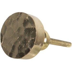 Pomo puerta Ø 3 cm estaño 64691