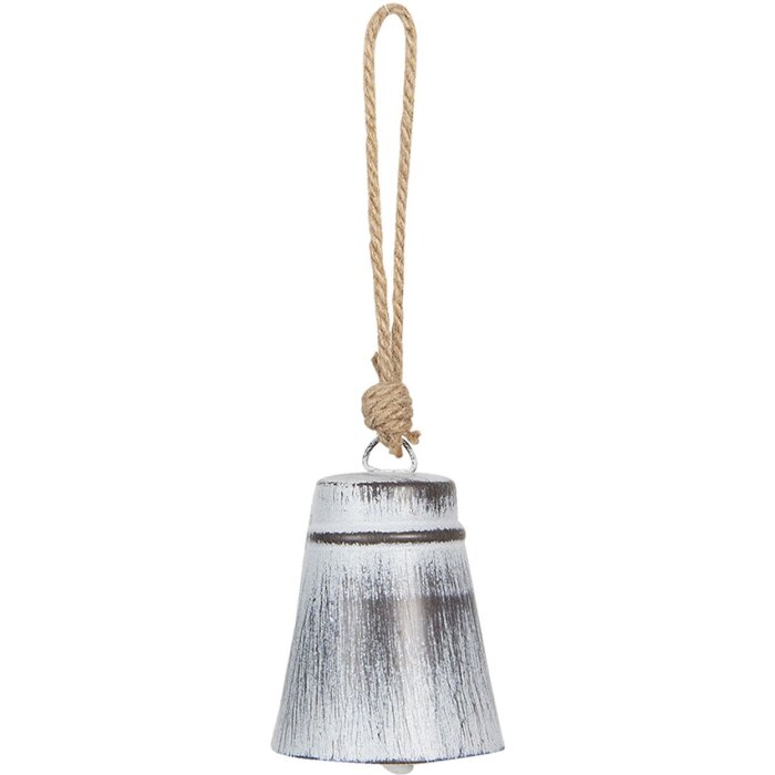 Campana Ø 7x9 cm gris 64570