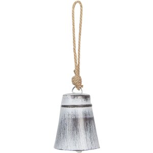 Campana Ø 7x9 cm gris 64570