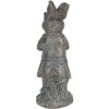 Decoración Conejo 4x4x11 cm marrón 6PR3090CH