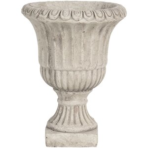 Clayre & Eef 6TE0304 Maceta Ø 15x20 cm Gris...