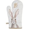 Clayre & Eef guante de horno 16x30 cm beige REB44