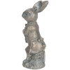 Decoración conejo 6x4x13 cm marrón 6PR3089CH