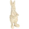 Decoración conejo 6x6x13 cm blanco 6PR3096W