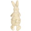 Decoración conejo 6x6x13 cm blanco 6PR3096W