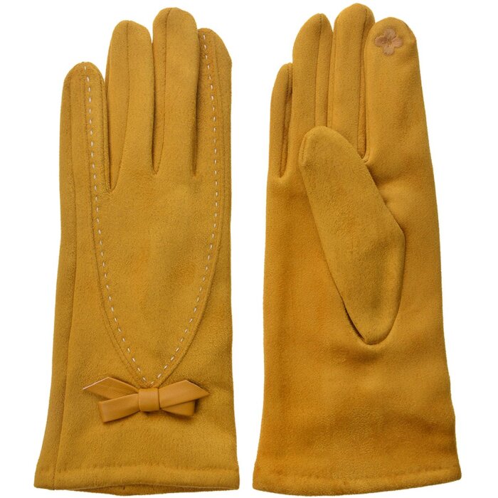 Guante 8x24 cm amarillo JZGL0031
