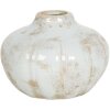 Jarrón Ø 14x11 cm blanco 6CE1203