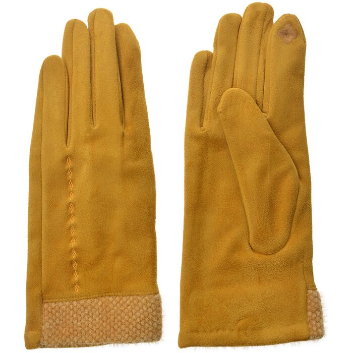 Guante 8x24 cm amarillo JZGL0035Y