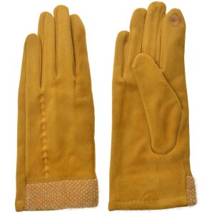 Guante 8x24 cm amarillo JZGL0035Y