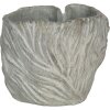 Maceta 16x14x13 cm gris 6TE0319S