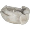 Maceta 18x16x9 cm beige 6TE0329L
