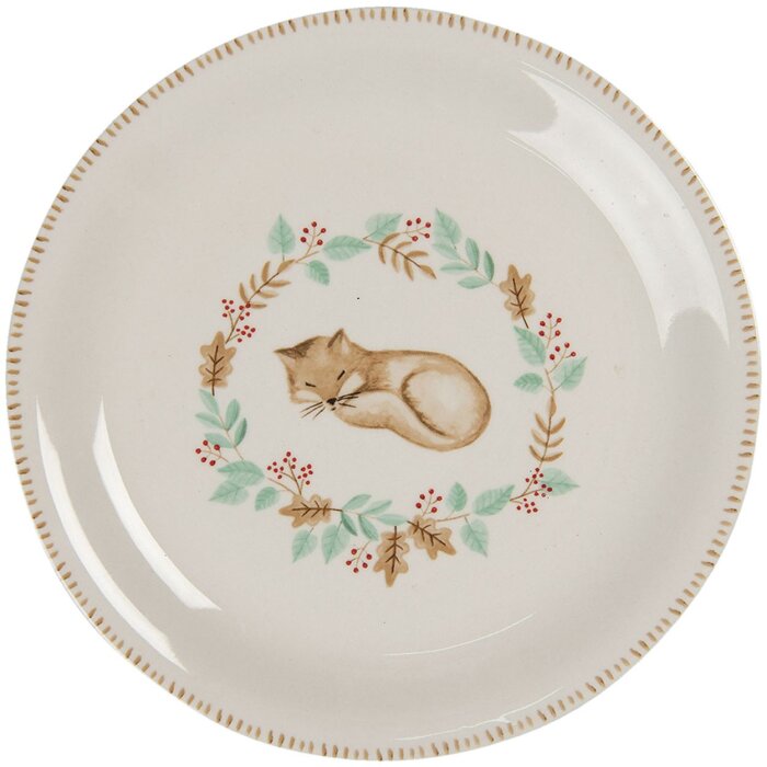 Plato pequeño Ø 20 cm crema FXDP