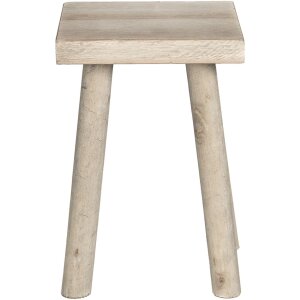 Mesa jardinera 18x18x26 cm marrón 6H1953