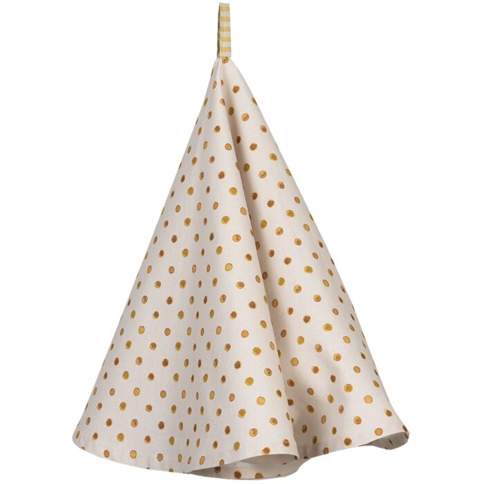 Paño de cocina Ø 80 cm beige LEL48