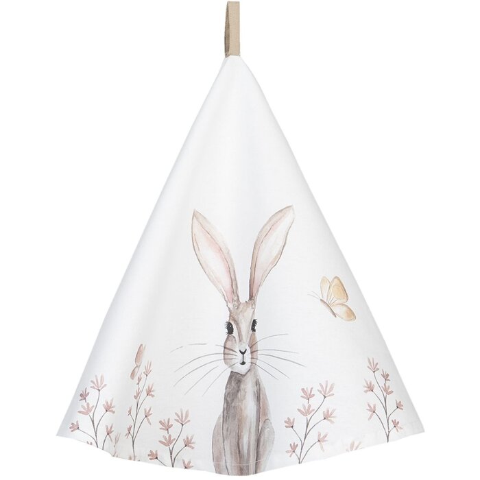 Paño de cocina Ø 80 cm beige REB48