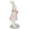 Decoración Conejo Niña 9x8x20 cm multicolor 6PR3150