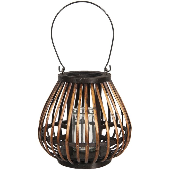 Farol Ø 23x22 cm marrón 6RO0493