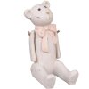 Oso 14x9x18 cm blanco 6PR0108