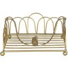 Servilletero 20x20x9 cm dorado 60057GO