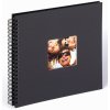 Walther Álbum espiral Fun negro 30x30 cm 50 páginas negras