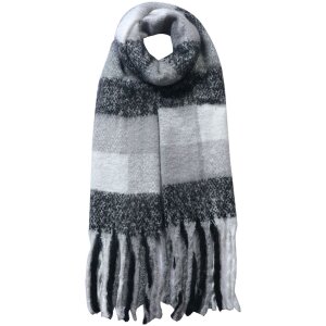 Bufanda 50x180 cm negro JZSC0478Z