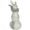 Decoración conejo 8x7x17 cm multicolor 6PR3157