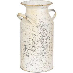 Decoración jarra de leche 15x11x23 cm gris 6Y4193