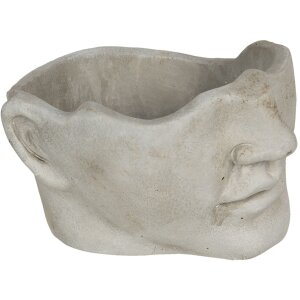 Macetero 21x19x14 cm beige 6TE0330L